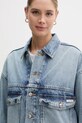 Джинсова куртка Calvin Klein Jeans блакитний LV047C730G