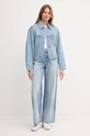Jeans jakna Calvin Klein Jeans LV047C782G modra AW25