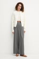 Куртка з домішкою вовни Tommy Hilfiger WW0WW46741 бежевий AW25