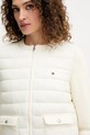 Jakna s dodatkom vune Tommy Hilfiger bež WW0WW46741