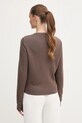 Odzież Tommy Hilfiger kurtka z domieszką wełny WW0WW46741 brązowy