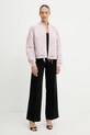 BOSS Orange kurtka bomber 50540991 różowy AW25
