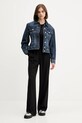 Jeans jakna HUGO 50542143 mornarsko modra AW25