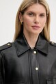 MICHAEL Michael Kors kurtka skórzana czarny MT520IQFAF