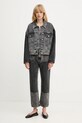 Pinko kurtka jeansowa 104644.A2W4 szary AW25