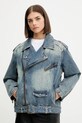 Guess Originals kurtka jeansowa niebieski W5YN70.D4XYZ