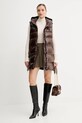 Pinko vestă 103825.A2P7 maro AW25