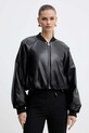 Pinko kurtka bomber bez kaptura czarny 105372.A2P4