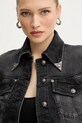 Versace Jeans Couture kurtka jeansowa czarny 79HAS403.CDWRC