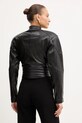 Odzież Versace Jeans Couture ramoneska skórzana 79HAVP03.CP021 czarny