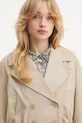 Marciano Guess kurtka z domieszką wełny NINA beżowy 5YGL04.7340A