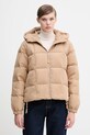 Пуховая куртка United Colors of Benetton с утеплением коричневый 22T6DN086