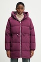 United Colors of Benetton kurtka puchowa pozostałe fioletowy 22T6DN087