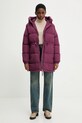 United Colors of Benetton kurtka puchowa 22T6DN087 fioletowy AW25