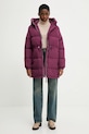 United Colors of Benetton kurtka puchowa 22T6DN087 fioletowy AW25