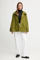 United Colors of Benetton kurtka bawełniana 2QJYDN07Y zielony AW25