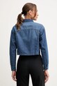 Odzież United Colors of Benetton koszula bawełniana jeansowa 528SDQ0C7 niebieski