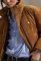 Polo Ralph Lauren kurtka puchowa Woven Puffer beżowy 211971178