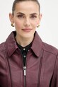 Armani Exchange kurtka skórzana bordowy XW000654.AF16212