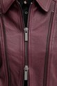 Armani Exchange kurtka skórzana XW000654.AF16212 bordowy