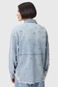 AllSaints geacă de blugi din bumbac HETTIE albastru W106PC