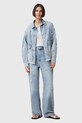 AllSaints geacă de blugi din bumbac HETTIE W106PC