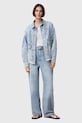 AllSaints kurtka jeansowa bawełniana HETTIE W106PC