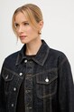 Victoria Beckham kurtka jeansowa granatowy 1325DJK006577A