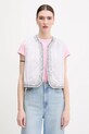 Pepe Jeans kifordítható mellény PL402604 bézs AW25