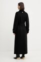 Odzież Fracomina płaszcz z wełną FR25WC1001W80201 czarny