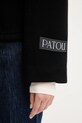 Patou płaszcz z dodatkiem wełny CO0310217 czarny