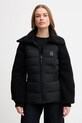MACKAGE kurtka puchowa z dodatkiem wełny pozostałe czarny FOXY.