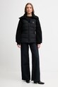 MACKAGE kurtka puchowa z dodatkiem wełny FOXY. czarny AW25