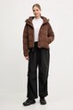 Columbia kurtka puchowa Amaze Puff 2133714 brązowy AW25