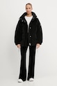 EA7 Emporio Armani rövid kabát AF16078.7W000652 fekete AW25