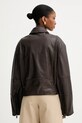 Oblečení Kožený křivák Weekend Max Mara EGIZIO 2525446011600 hnědá