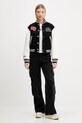 Бомбър яке с вълна Tommy Jeans DW0DW21628 черен AW25