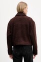 Îmbrăcăminte Tommy Jeans jachetă din amestec de lână DW0DW21662 maro