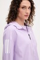 adidas Performance kurtka do biegania Own The Run fioletowy JX2264