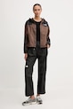 The North Face geacă Sheru NF0A4C9H1OI1 maro AW25