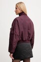Odzież Alpha Industries kurtka bomber 258010.608 bordowy