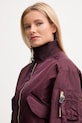 Alpha Industries kurtka bomber bordowy 258010.608