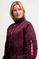 Bunda Alpha Industries burgundské 258011.608