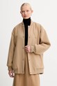 Weekend Max Mara kurtka bomber z dodatkiem wełny ADORNI zielony 2525486012600