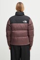 Μπουφάν με επένδυση από πούπουλα The North Face 1996 Retro Nuptse NF0A3XEOCAI1 μωβ