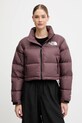 The North Face geacă de puf Nuptse cu captuseala violet NF0A5GGEBQ71