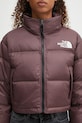 The North Face down jacket Nuptse brown NF0A5GGEBQ71