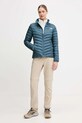 The North Face geacă Huila NF0A8DW6BQ51 turcoaz AW25