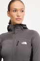 The North Face jachetă de exterior Polartec Powergrid Stormgap gri NF0A8E0VWUO1