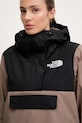 The North Face kurtka narciarska Driftview Anorak brązowy NF0A82W1DHL1